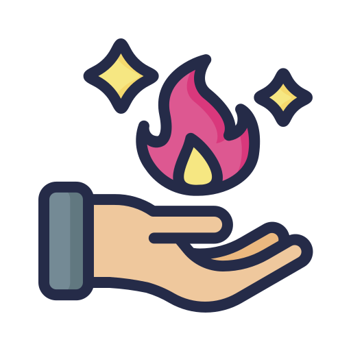 Fire Generic Outline Color icon