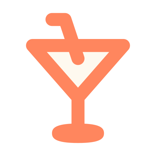 bebida Generic Outline Color icono