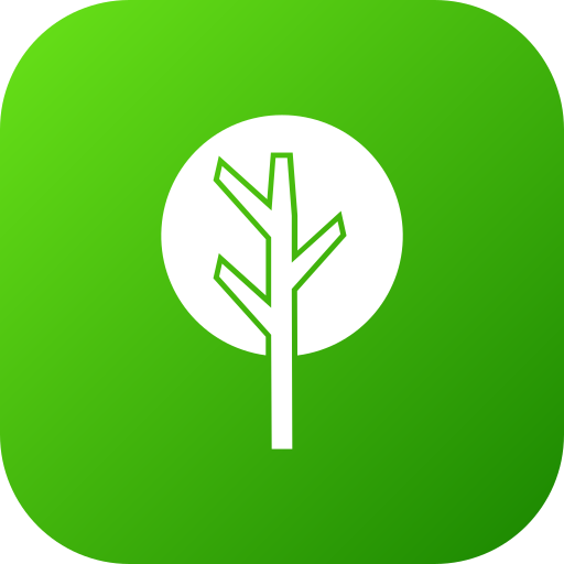 Tree Generic Flat Gradient icon