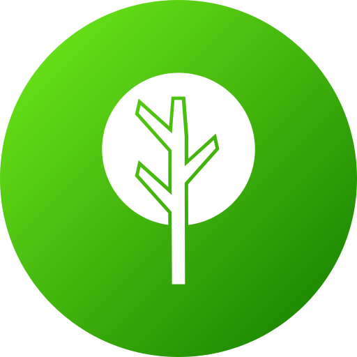 Tree Generic Flat Gradient icon