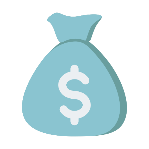 bolsa de dinero Generic Blue icono