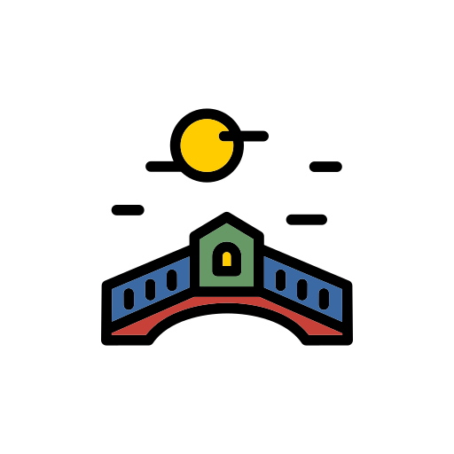 ponte vecchio Generic Outline Color icon