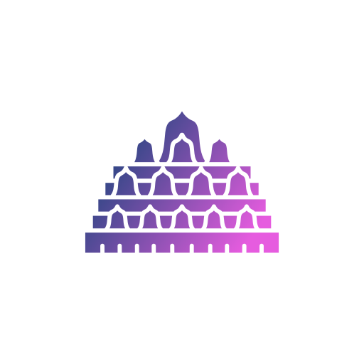 Borobudur Generic Flat Gradient icon