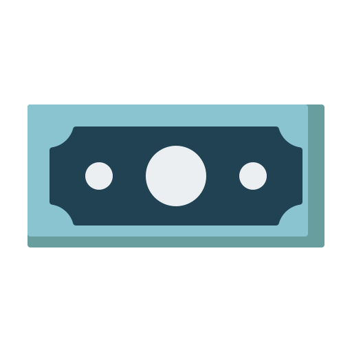 ドル紙幣 Generic Blue icon