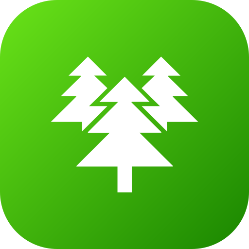 лес Generic Flat Gradient иконка