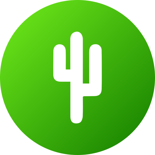 kaktus Generic Flat Gradient icon