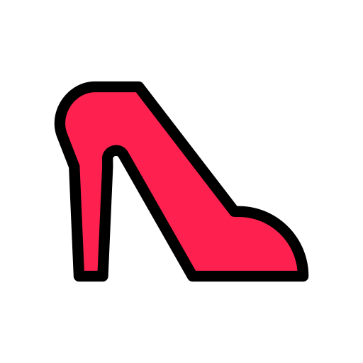 Heels Generic Outline Color icon