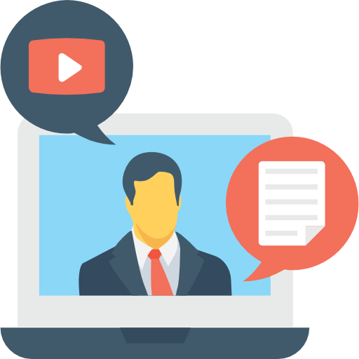 Video call Flat Color Flat icon