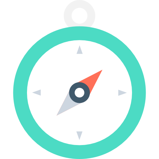 Compass Flat Color Flat icon