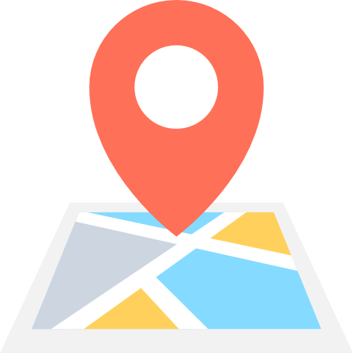 Map Flat Color Flat icon