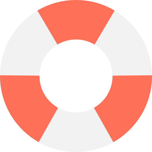 rettungsring Flat Color Flat icon