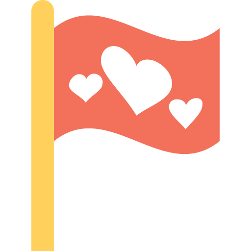 Флаг Flat Color Flat иконка