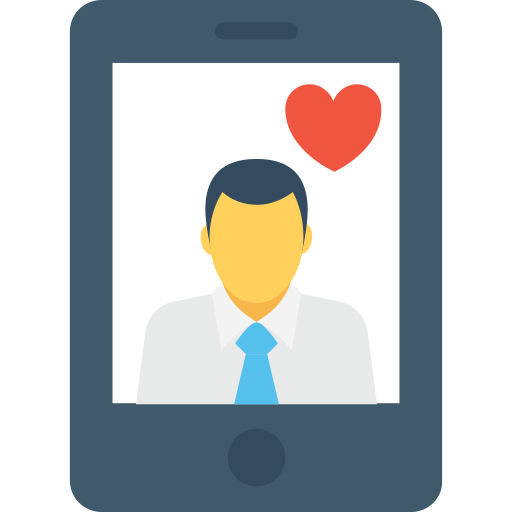 Videocall Flat Color Flat icon