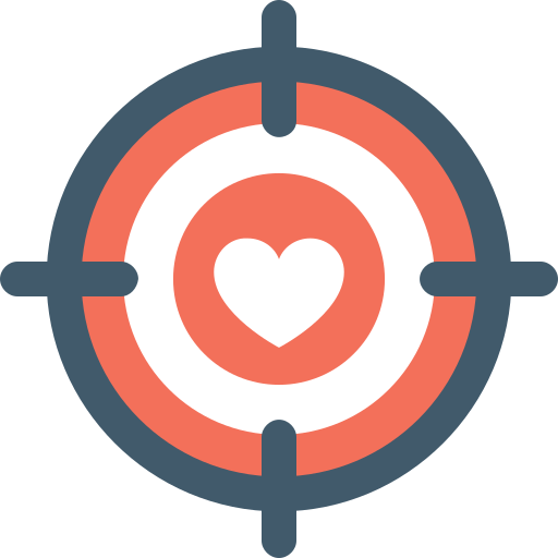 Target Flat Color Flat icon