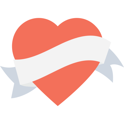 Heart Flat Color Flat icon