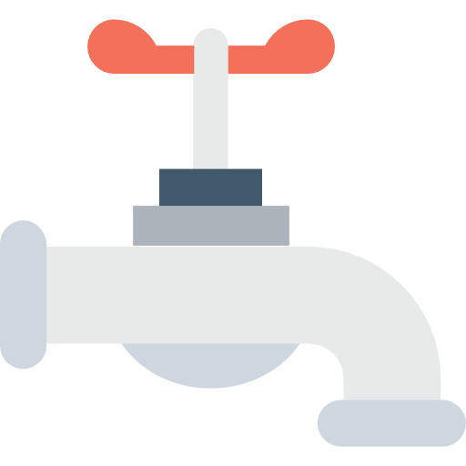 Faucet Flat Color Flat icon