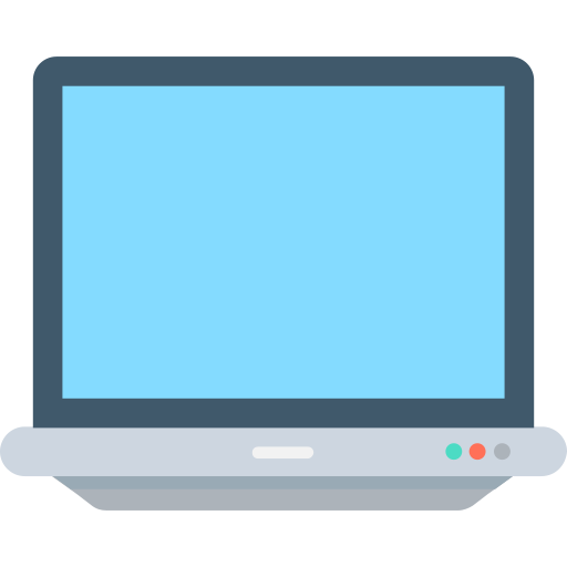 Laptop Flat Color Flat icon