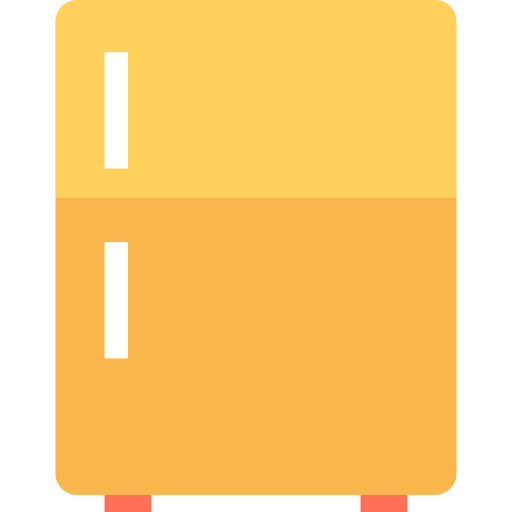 Fridge Flat Color Flat icon