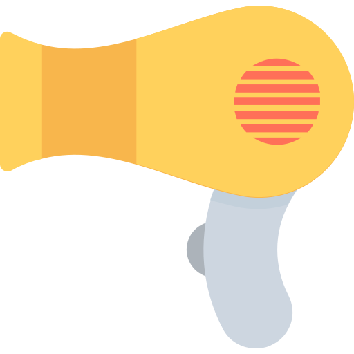 Hair dryer Flat Color Flat icon