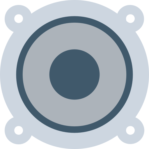 Speaker Flat Color Flat icon