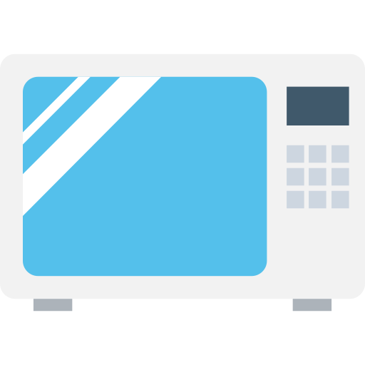 Microwaves Flat Color Flat icon