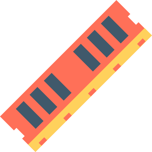 Ram Memory Flat Color Flat icon