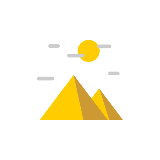 Pyramids Generic Flat icon