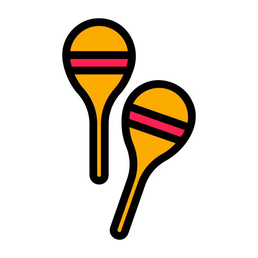marakasy Generic Outline Color ikona