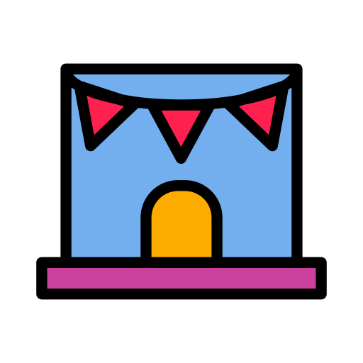 장소 Generic Outline Color icon