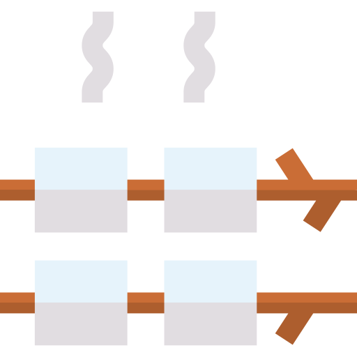 guimauves Basic Straight Flat Icône