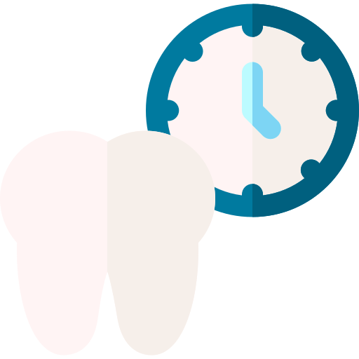 opieka dentystyczna Basic Rounded Flat ikona