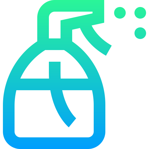 Cleaning spray Super Basic Straight Gradient icon