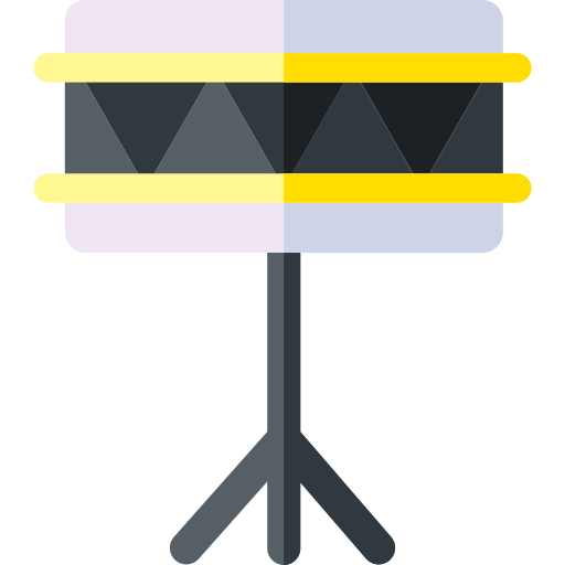 trommel Basic Rounded Flat icon