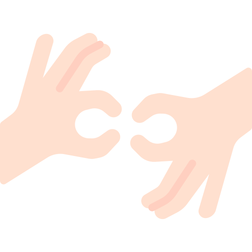 język migowy Special Flat ikona