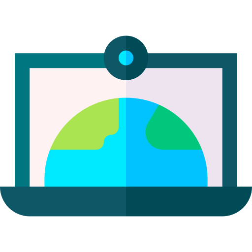 グローバル Basic Straight Flat icon