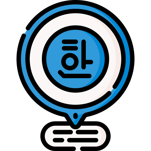 coreano Special Lineal color icona