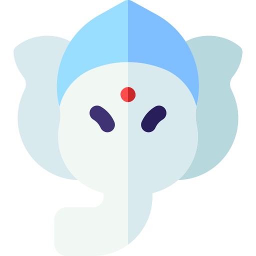 ガネーシャ Basic Rounded Flat icon
