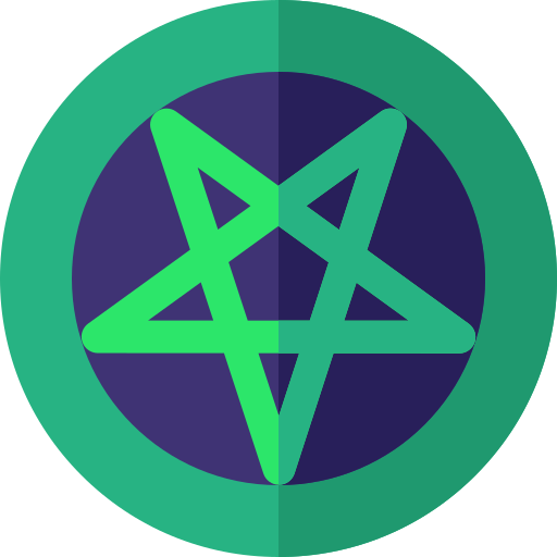 satanismo Basic Rounded Flat icono