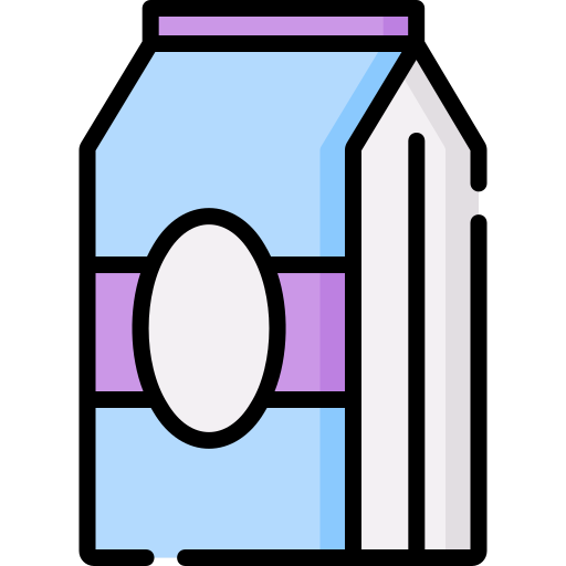 Whole milk Special Lineal color icon