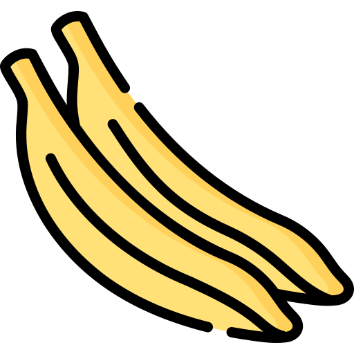 banana Special Lineal color icono