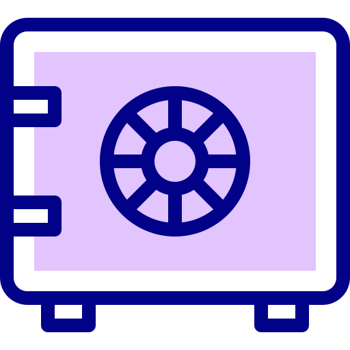 Safebox Detailed Mixed Lineal color icon