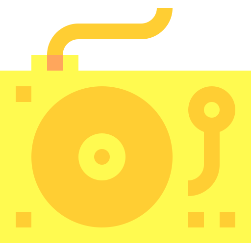 Turntable Basic Sheer Flat icon