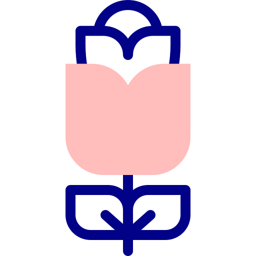 薔薇 Detailed Mixed Lineal color icon