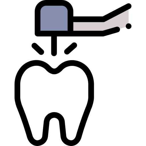 taladrador Detailed Rounded Lineal color icono
