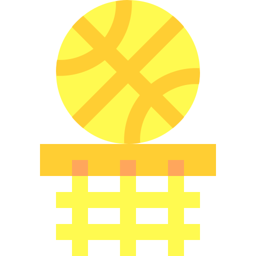 baloncesto Basic Sheer Flat icono