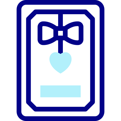 웨딩 카드 Detailed Mixed Lineal color icon