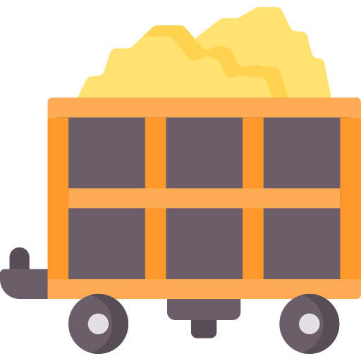 Mining cart Special Flat icon