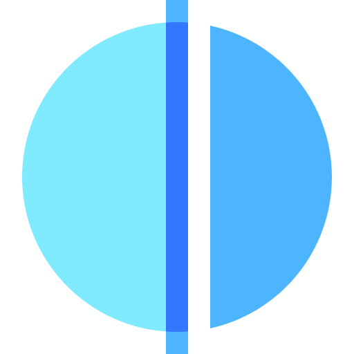 wykres kołowy Basic Sheer Flat ikona