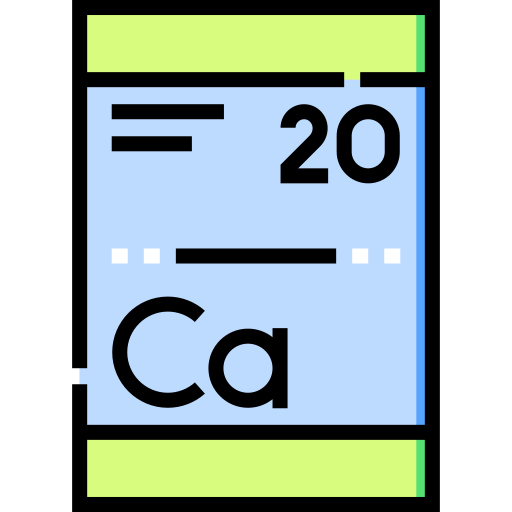 칼슘 Detailed Straight Lineal color icon