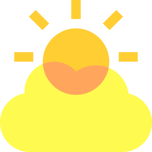 zonnig Basic Sheer Flat icoon
